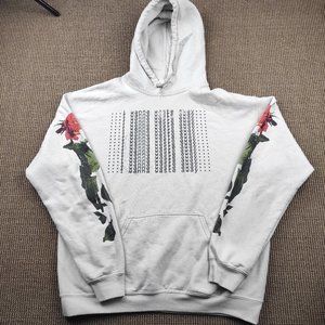 Bring Me the Horizon I Wanna Waste Away Hoodie Gray Pullover Sz M